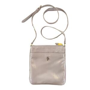 Cole Haan Patent Leather Crossbody Purse In Nude New Without Tags